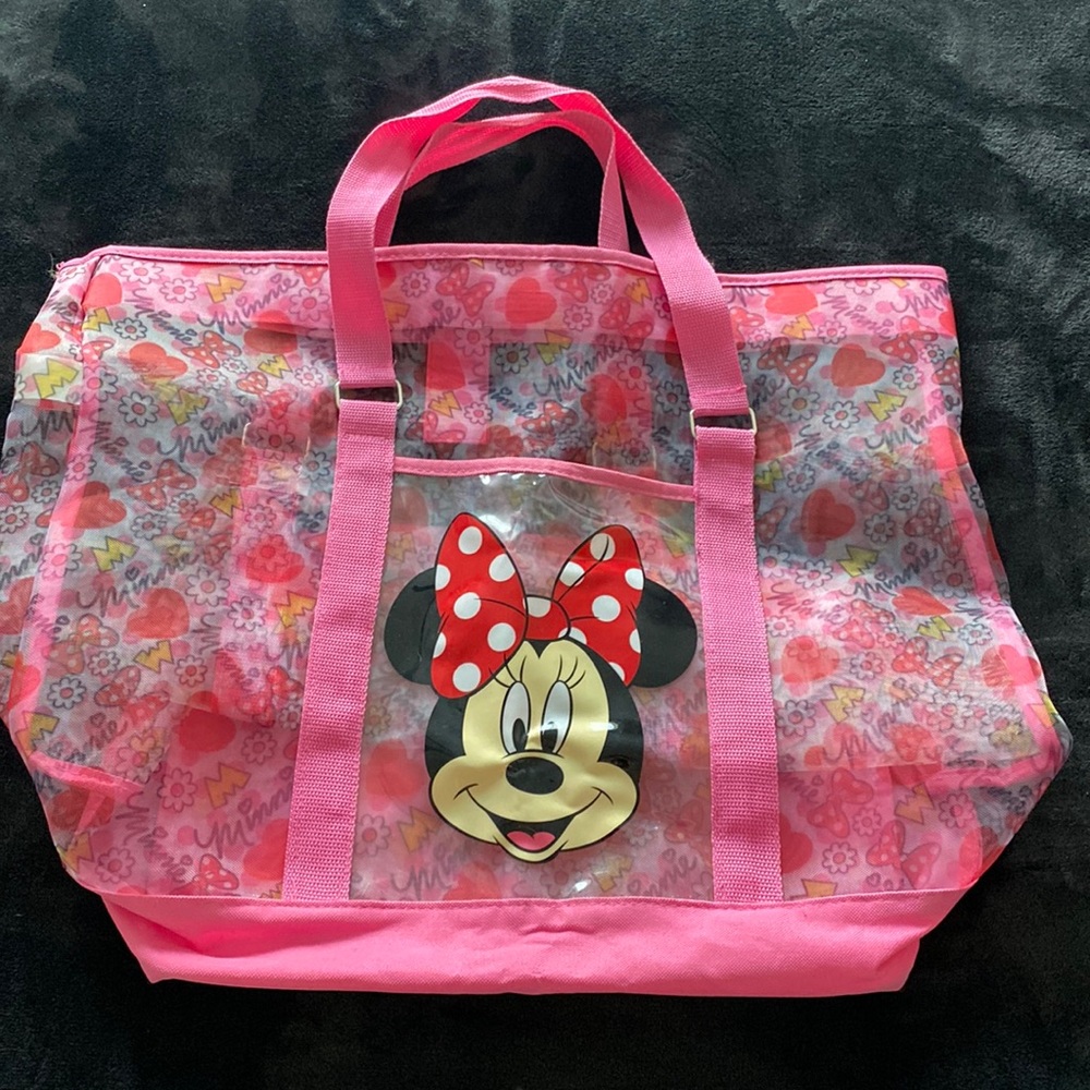 Minnie Mouse Mesh Beach bag